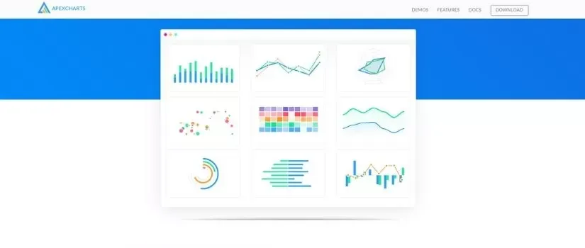 Bibliotecas JavaScript: ApexCharts