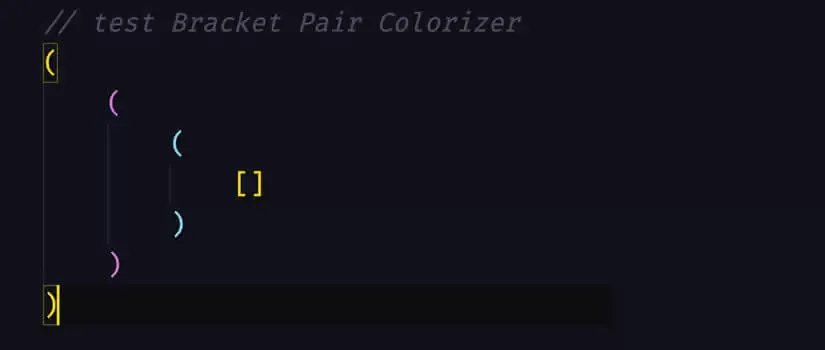 Extensões De Python Para VSCode: Bracket Pair Colorizer