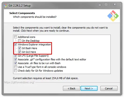 Como instalar o git bash