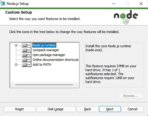 Componentes do node.js