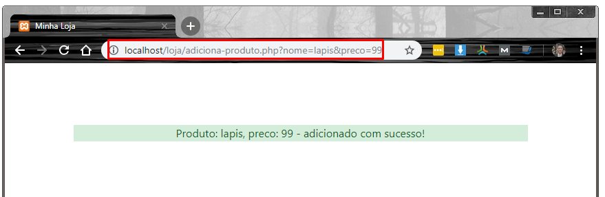 Inserindo produto no MySQL pelo PHP