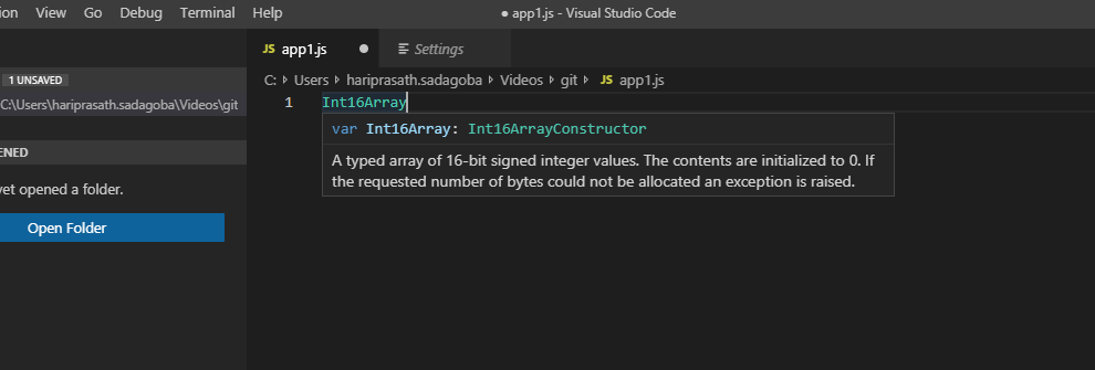 Ir para definição VSCode