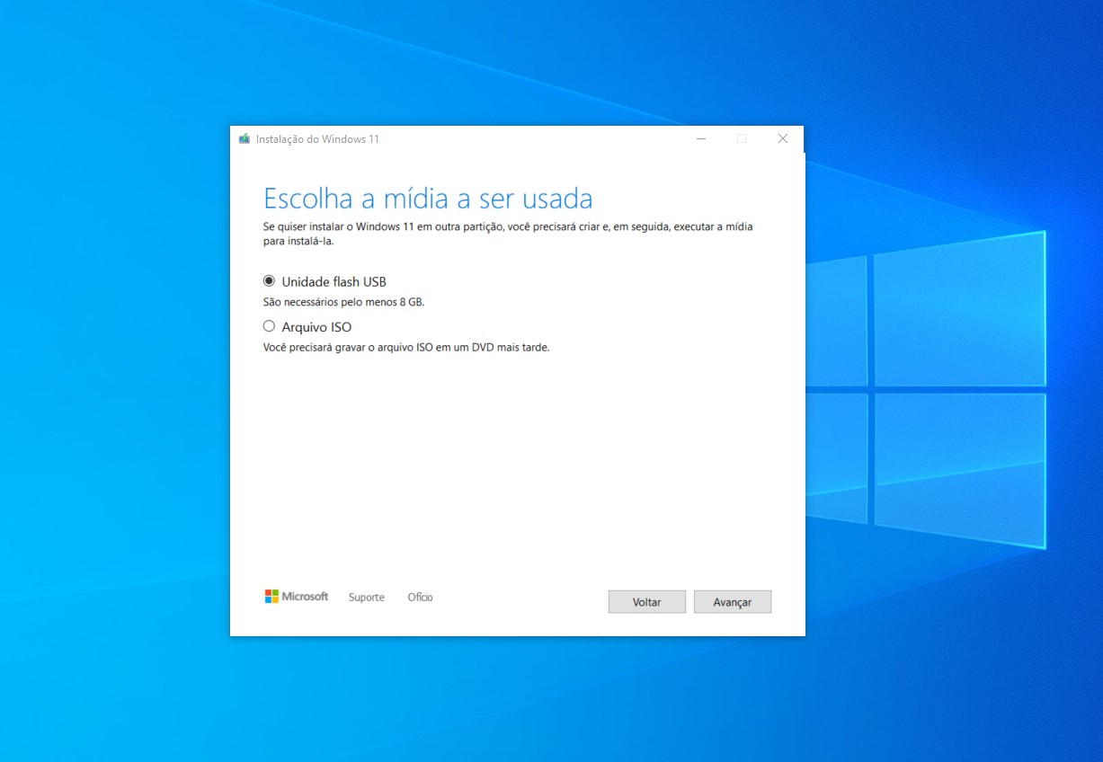 baixar o windows 11 no pen drive