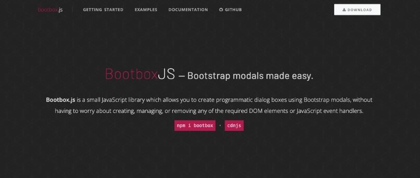 BootboxJS - Bibliotecas JavaScript Para Adicionar Notificações