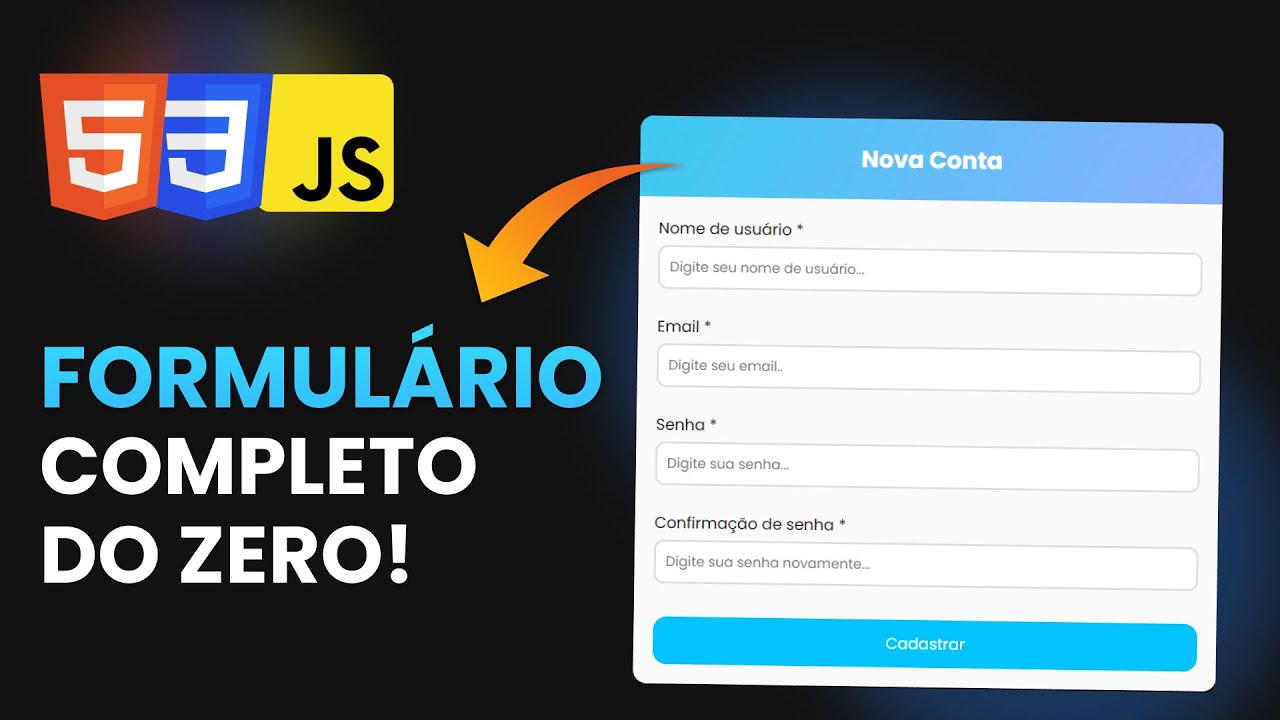 Sujeito Programador Aula Criando Um Formul Rio Completo Com Html