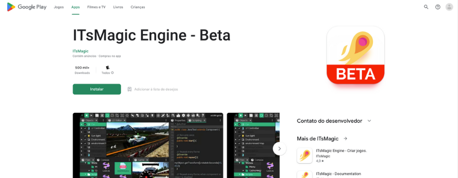 Como Criar Jogos Pelo Celular Its Magic Engine